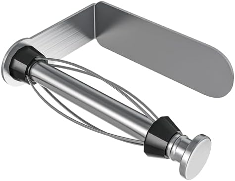 Stainless Steel Toilet Paper Holder Silver