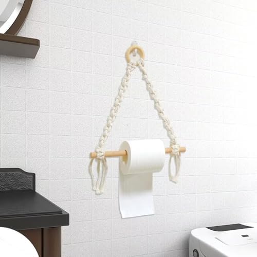 Macrame Wall Hanging Decorative Kitchen Tissue Toilet Paper Holder