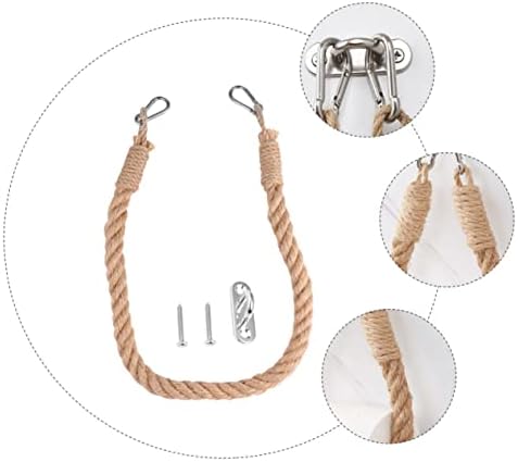 Adjustable Rope Toilet Paper Holder with Metal Fittings