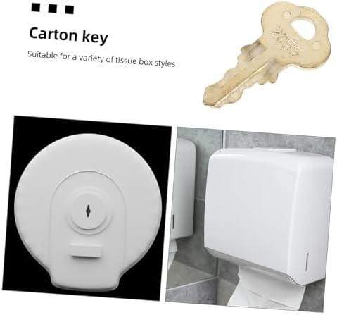 2-Piece Toilet Dispenser Key Replacement for Universal Towel Holders