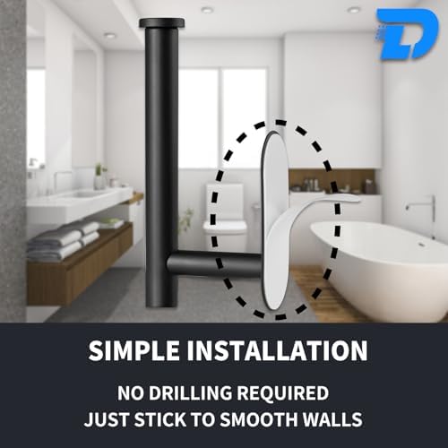 Rustproof Adhesive Toilet Paper Holder