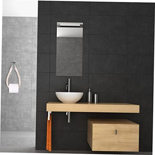HOMSFOU Retro Toilet Tissue Holder with Metal Stand