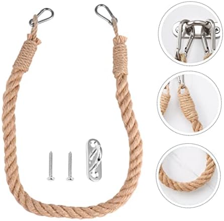 Adjustable Rope Toilet Paper Holder with Metal Fittings