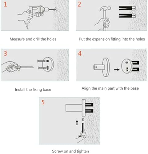 Premium 304 Stainless Steel Golden Polishing Finish Easy to Install Bathroom Towel Rack
