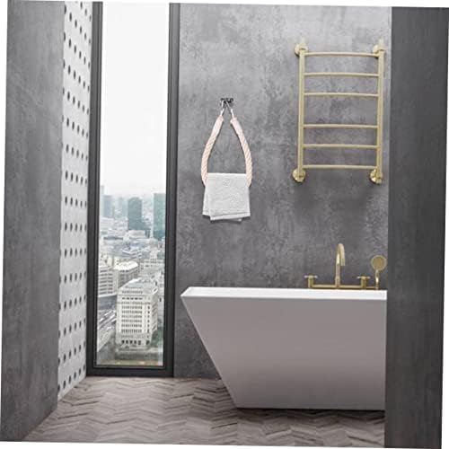 Ideal Small Roll Toilet Paper Holder with Cotton Rope