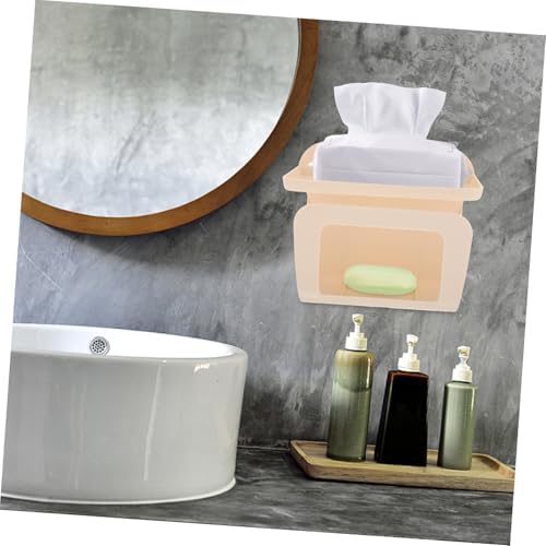 Stylish Wall Storage Box for Bathroom Tissue Dispenser