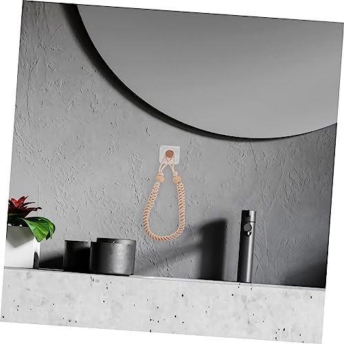 HOLIDYOYO 1pc Cotton Rope Toilet Paper Holder