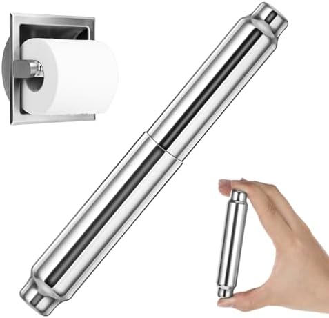 Sturdy Durable Toilet Paper Holder Chrome ElevateTech