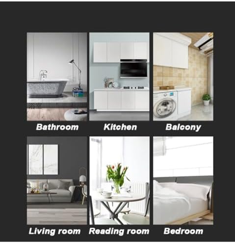 Tidy Bathroom Set - Black Self-Adhesive Towel Bar Holder