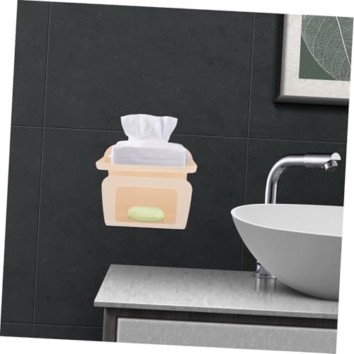 Stylish Wall Storage Box for Bathroom Tissue Dispenser