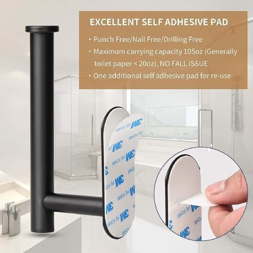 GOUUN Adhesive Toilet Paper Holder