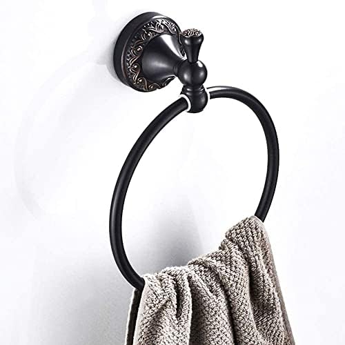 Sturdy Retro Bronze Towel Rack for Bathroom