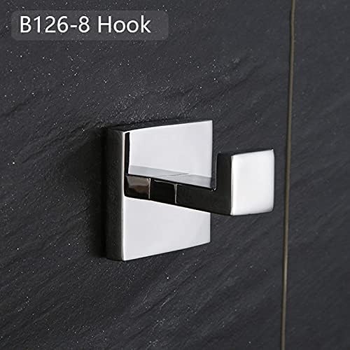 Mirror Chrome Polished Towel Bar Durable Safe for Bathroom Use