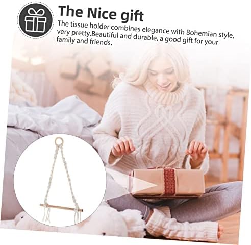Elegant Wall-Mounted Tissue Holder for Bohemian Style Home