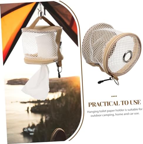 PAMINGono Hanging Toilet Paper Holder Bag