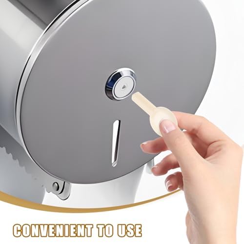Ergonomic 3-Pack Toilet Paper Dispenser Keys Ensure Smooth Home Use