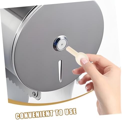 Ergonomic Key Replacement for Toilet Paper Dispenser
