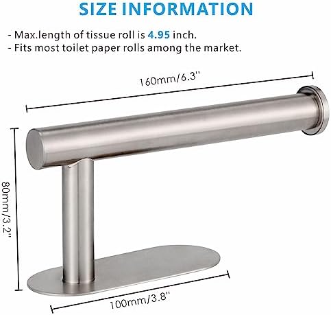 Eolax - The Durable Toilet Paper Holder