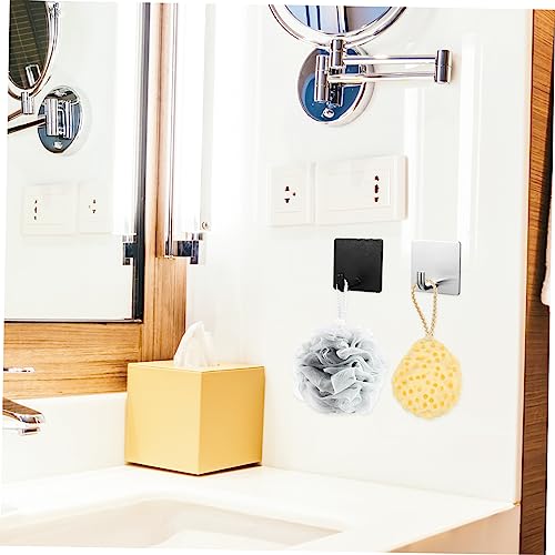 IPetboom 4-Piece Adhesive Wall Hook Set for Keys Bags