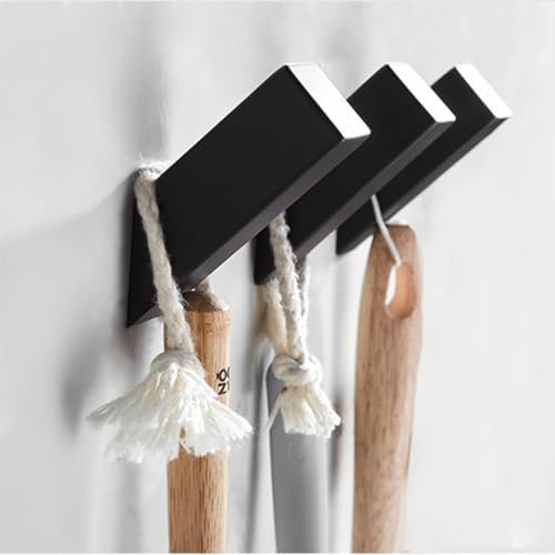 Sturdy Robe Towel Hooks 4-Packs - Durable Wall-Mounted Coats Sponges Hook
