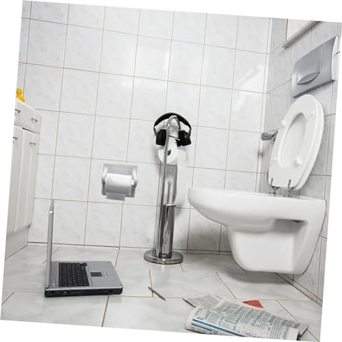 Sturdy Spring-Loaded Toilet Paper Holder