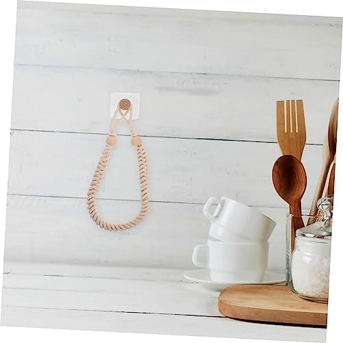 HoliBANNA Retro Cotton Rope Toilet Paper Holder Napkin Dispenser