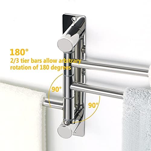 Bathroom Towel Holder for 234 Bar Swivel Mount