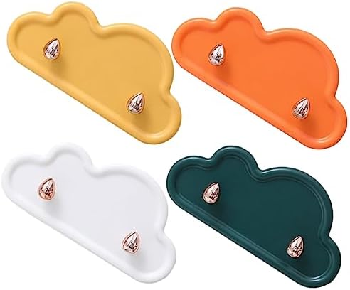 Angoily 4-Pack Adhesive Bathroom Wall Hangers