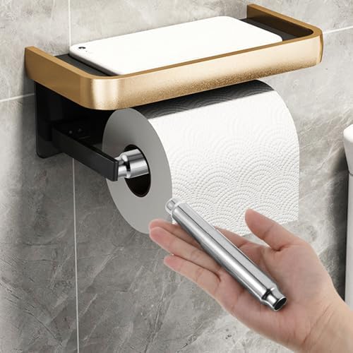 Sturdy Durable Toilet Paper Holder Chrome ElevateTech