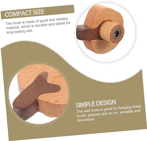 Cute Wall Hook for Boys Girls Room Space-Saving