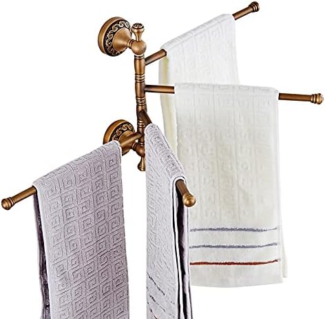 ANTIQUE BRASS TOUGH TOWEL RAIL