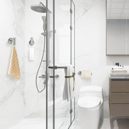 High-Quality 3-Piece Stainless Steel Toilet Paper Holder Modern Design