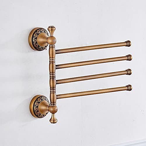 ANTIQUE BRASS TOUGH TOWEL RAIL