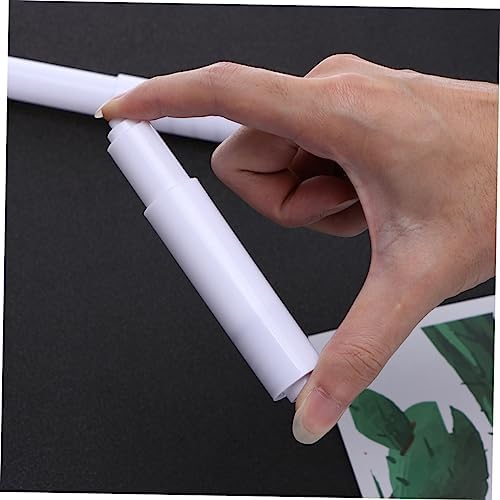 White Plastic Toilet Paper Holder Roller