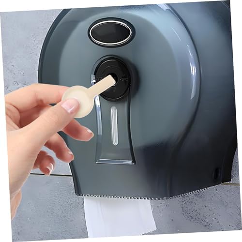 ROMISBABA Compact Toilet Paper Dispenser Key with Easy Access and Compatible Design
