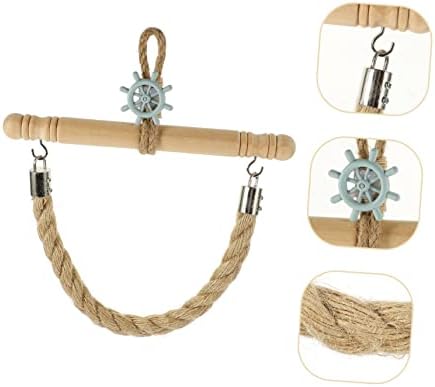 Vibrant Nautical-Themed Wall-Mounted Towel Holder