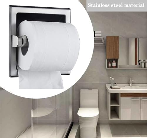 Sturdy Stainless Steel Toilet Paper Holder Roll Extender For Convenient Toiletries
