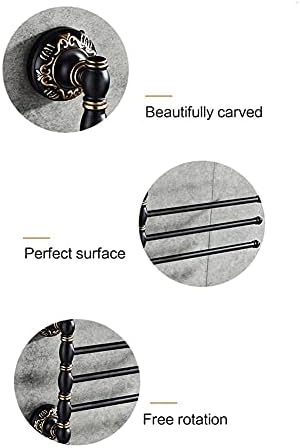 Bathmat Black Towel Rail