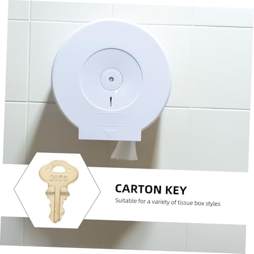 2-Piece Toilet Dispenser Key Replacement for Universal Towel Holders