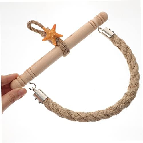Sturdy Nautical Rope Bathroom Towel Paper Holder