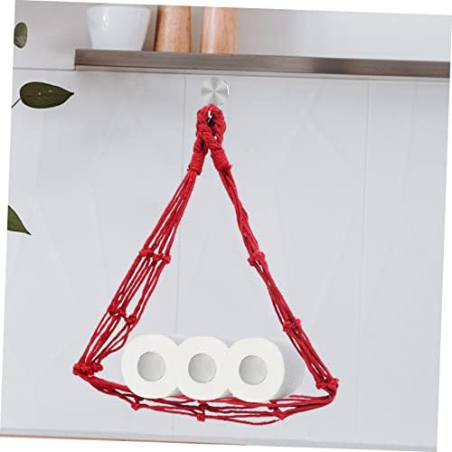 2-Piece Durable Wall-Mounted Toilet Paper Holder Silver for Bathroom Kitchen