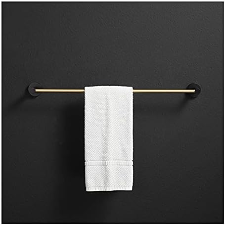 Versatile Towel Rail Rack Brass Surface for Bathroom Kitchen Use
