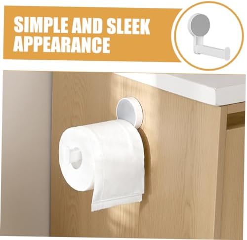 Space-Saving Wall-Mounted Toilet Paper Towel Holder
