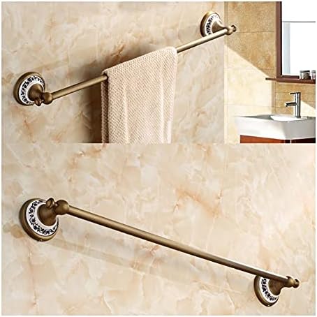 Durable Towel Rail Rack - Wall-Mounted Bathroom Towel Holder