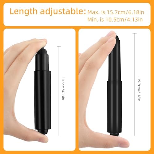 4-Piece Black Toilet Paper Holder Spring-Loaded Roller Replacement