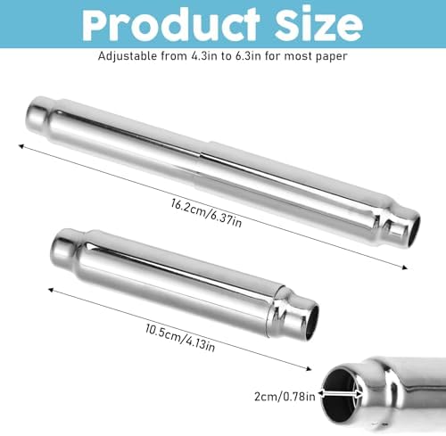 Stainless Steel Toilet Paper Holder 2-Pack Replacement