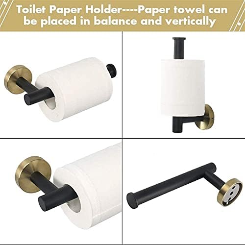 Towel Rail Rack BlackGold