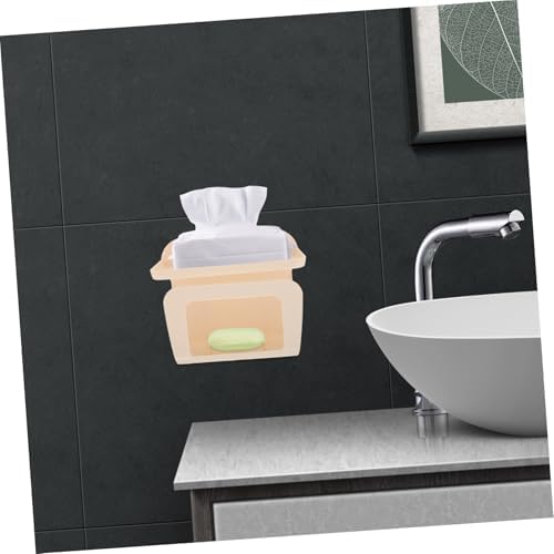 Healeved Farmhouse Wall-Mounted Toiletries Organizer