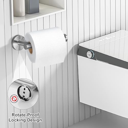 High-Quality 3-Piece Stainless Steel Toilet Paper Holder Modern Design