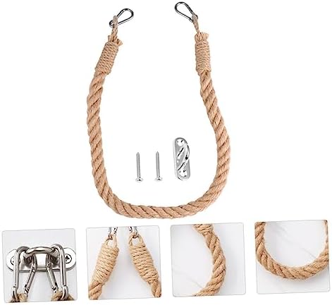 Khaki Retro Rope Toilet Paper Holder